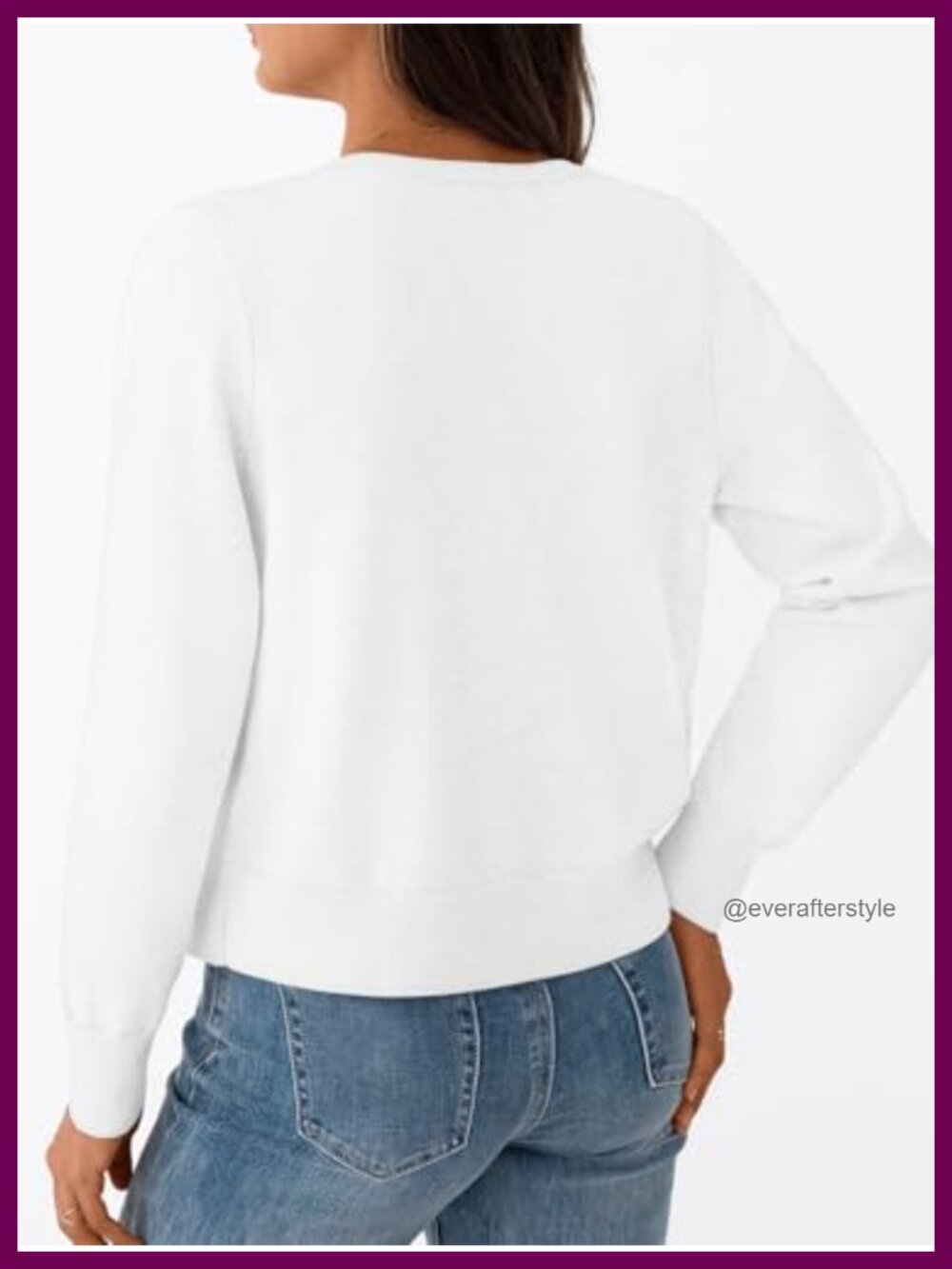 Lightweight Knit Cardigan Long Sleeve Button Crew Neck - Picture 3 of 5